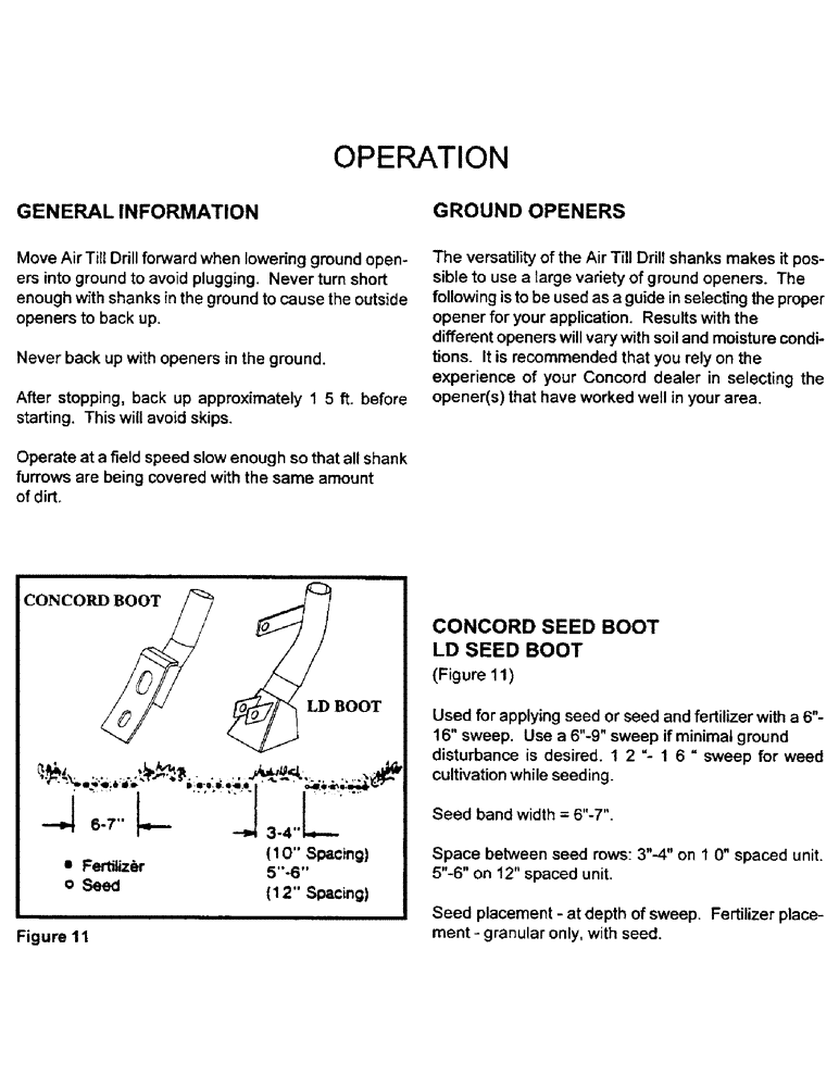 Схема запчастей Case IH CONCORD - (A07) - OPERATION 