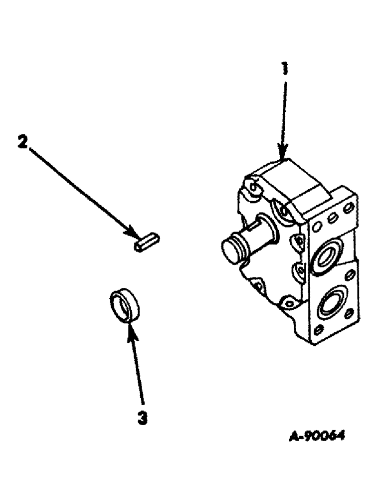 Схема запчастей Case IH 1456 - (10-09) - HYDRAULICS, HYDRAULIC PUMP, THOMPSON, 9 GPM (07) - HYDRAULICS