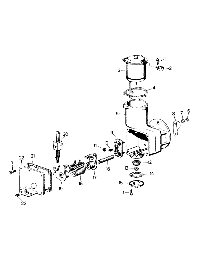 Схема запчастей Case IH SM-325 - (04-50) - ELECTRIC SHIFT ASSEMBLY, EARLY STYLE, BSN 3982, 5/3/84 (04) - Drive Train