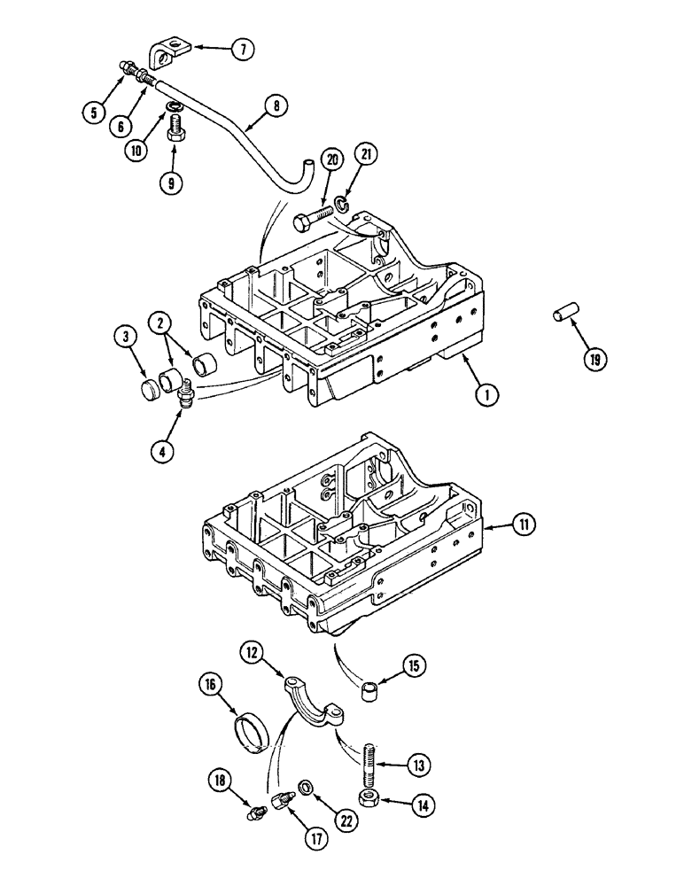 Схема запчастей Case IH 1594 - (9-342) - FRONT FRAME EXTENSION (09) - CHASSIS/ATTACHMENTS