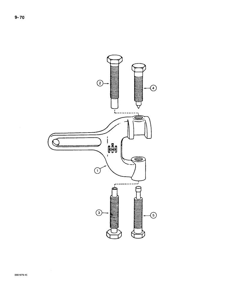 Схема запчастей Case IH 1100 - (9-70) - FLARING TOOL (09) - CHASSIS/ATTACHMENTS