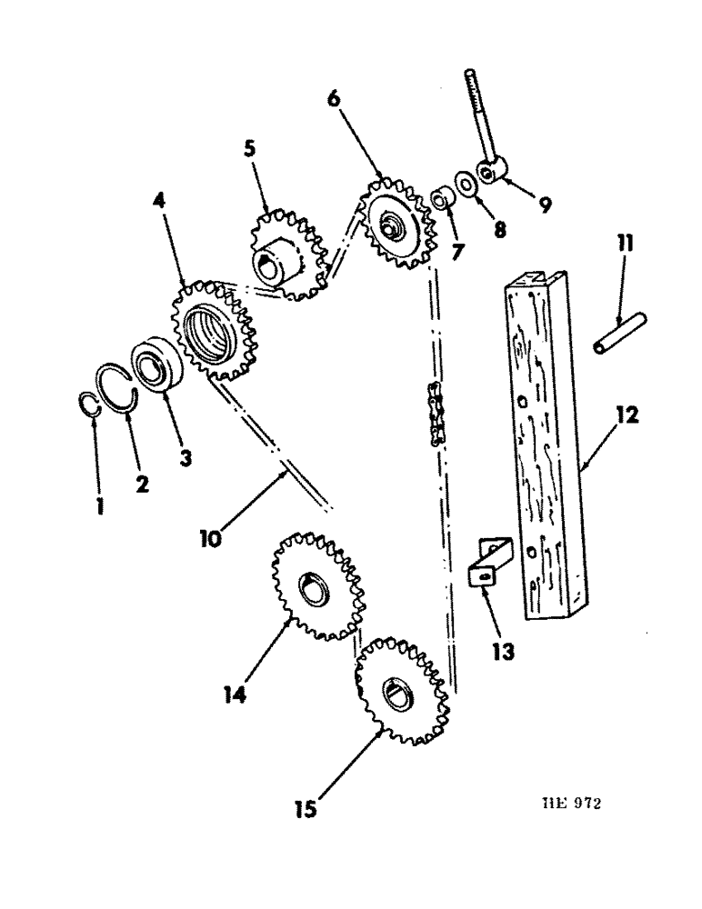 Схема запчастей Case IH 225 - (Q-13) - PLATFORM, CONDITIONER DRIVE, LEFT HAND Platforms