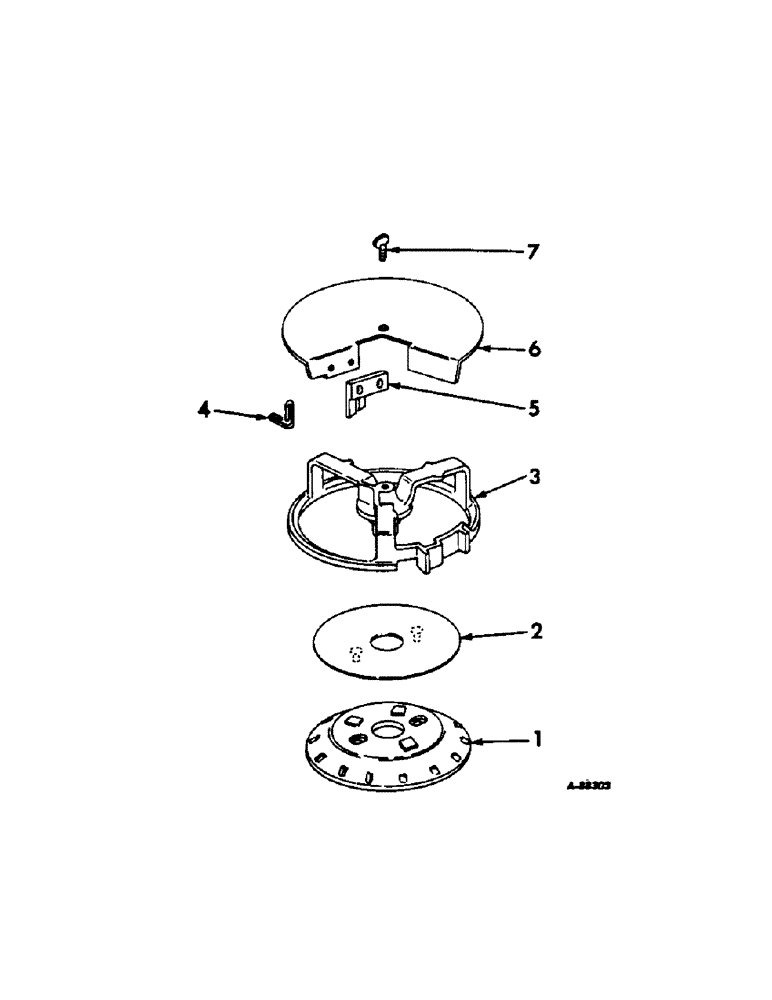 Схема запчастей Case IH 188 - (C-46[A]) - PEANUT PLANTER EQUIPMENT, 1967 AND SINCE 
