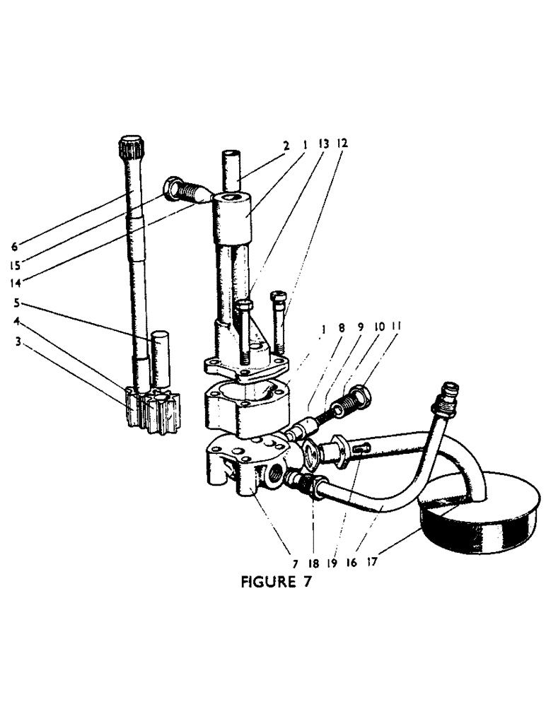Схема запчастей Case IH 880UE - (15) - OIL PUMP (01) - ENGINE