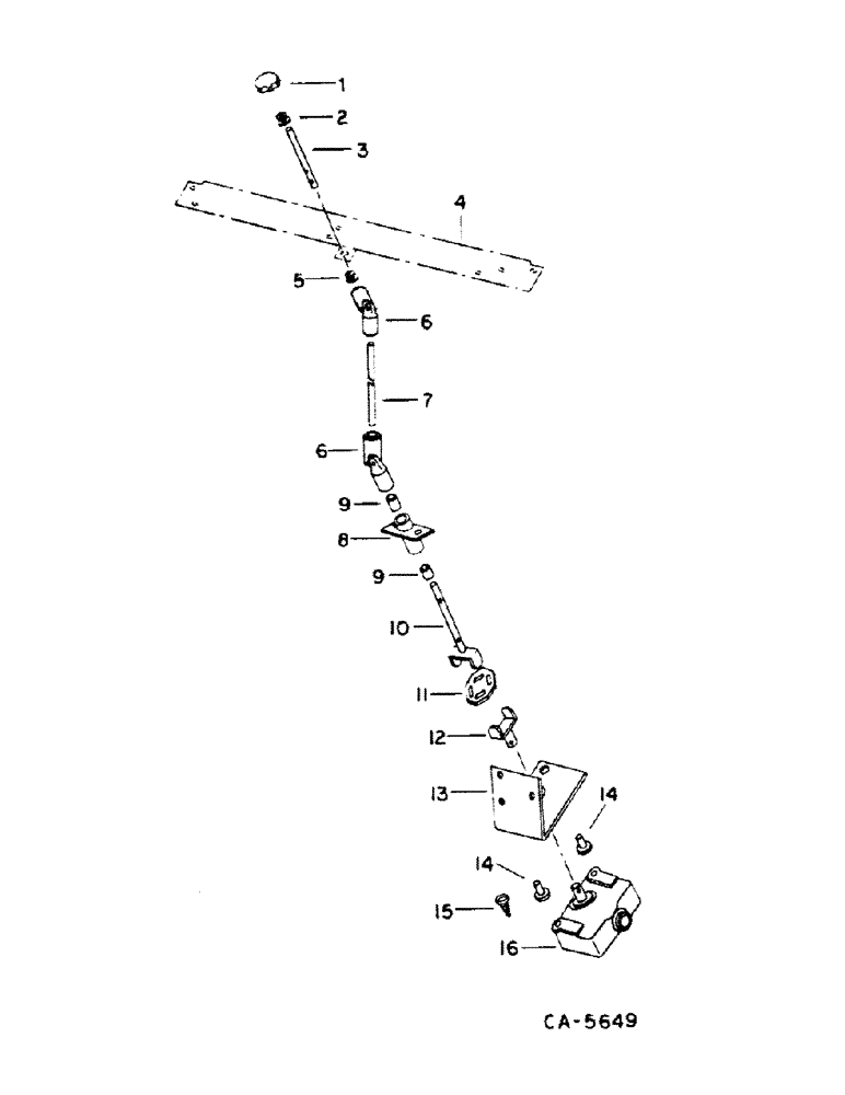Схема запчастей Case IH 1440 - (10-58) - HYDRAULICS, REEL DRIVE CONTROL, S/N 20000 AND BELOW (07) - HYDRAULICS