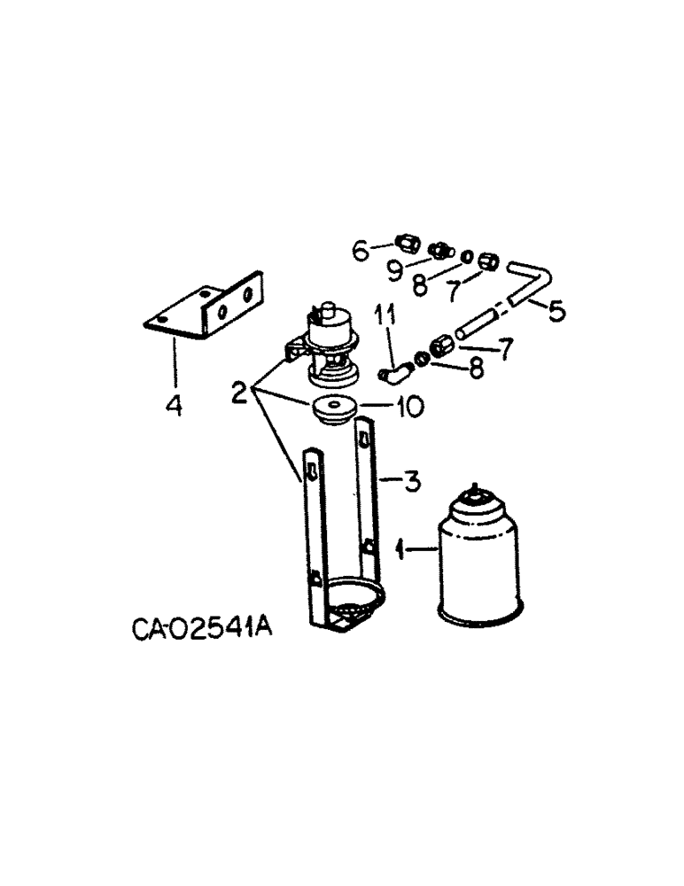 Схема запчастей Case IH 4366 - (12-01) - POWER, ETHER STARTING Power
