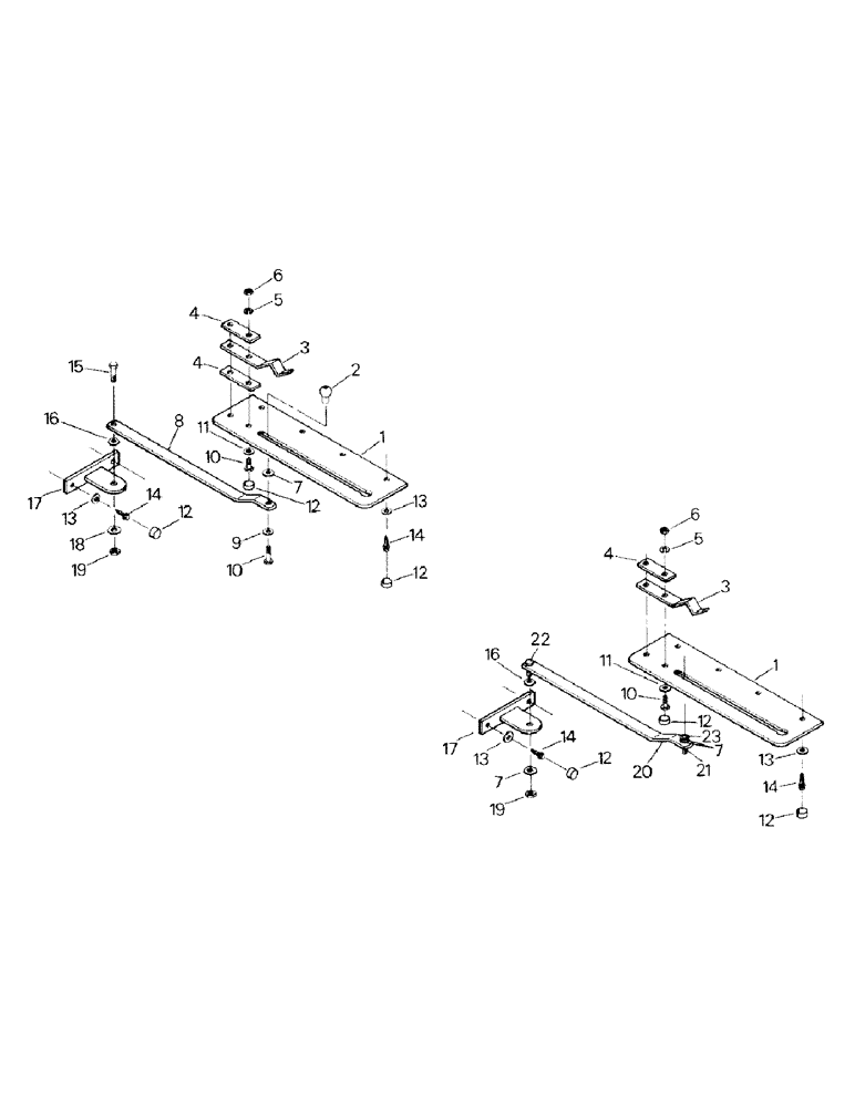 Схема запчастей Case IH ST450 - (01-04) - DOOR STOP ASSEMBLY (10) - CAB