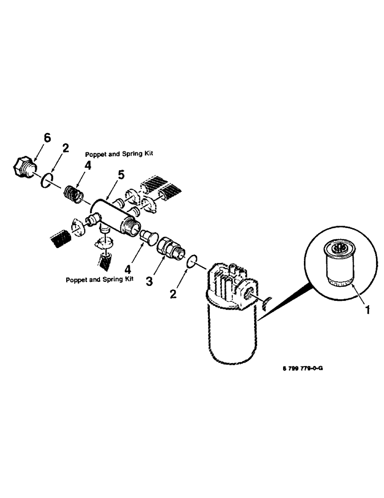 Схема запчастей Case IH 8830 - (8-24) - MANIFOLD BYPASS AND FILTER ASSEMBLY (08) - HYDRAULICS
