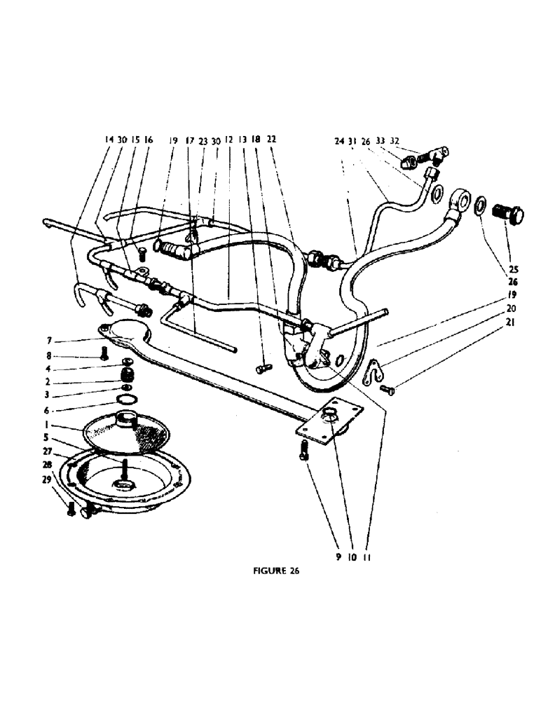 Схема запчастей Case IH 880F - (40) - OIL FILTER AND PIPES, HYDRAULIC LIFT (07) - HYDRAULIC SYSTEM