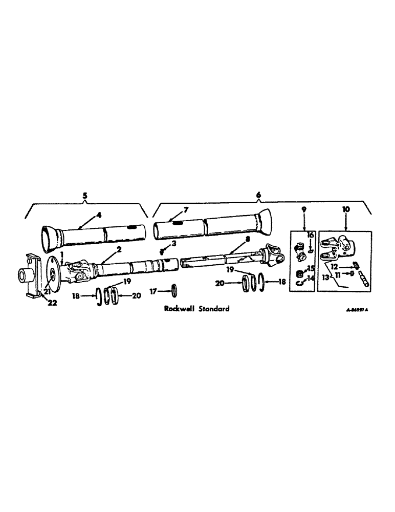 Схема запчастей Case IH 311 - (Q-15) - POWER DRIVE EQUIPMENT, FOR TWO OR THREE POINT HITCH 