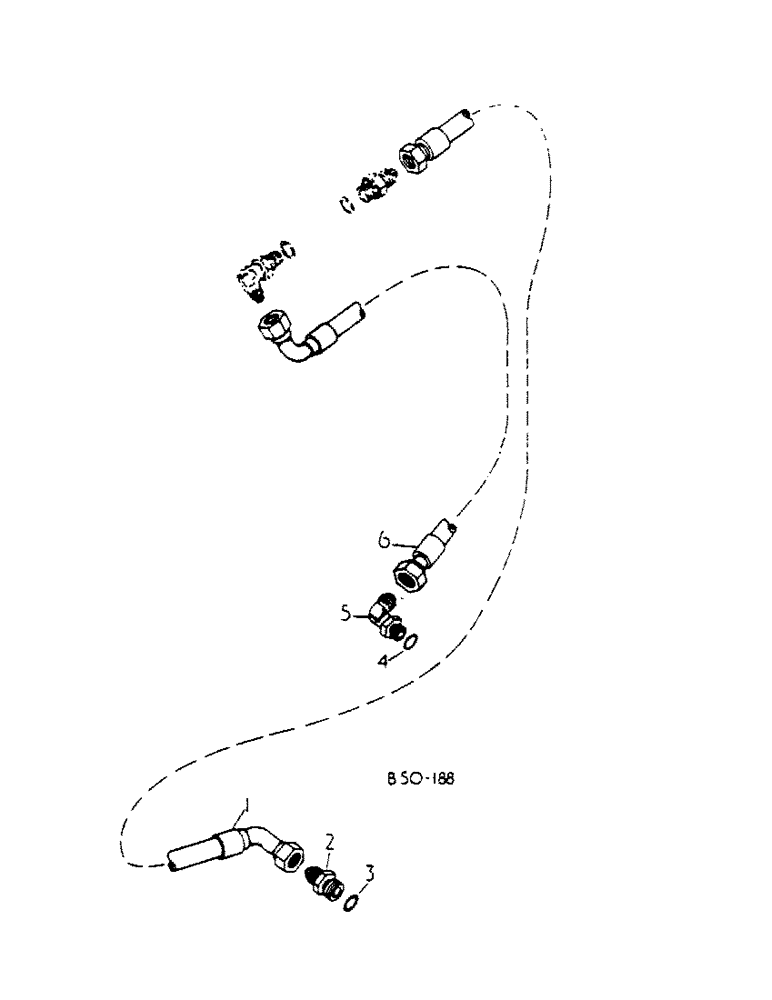 Схема запчастей Case IH 784 - (10-30) - HYDRAULICS, AUXILIARY POWER SOURCE (07) - HYDRAULICS