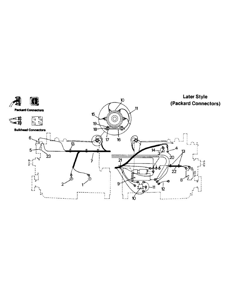 Схема запчастей Case IH ST325 - (02-04) - ENGINE ELECTRICAL, CAT 3306, LATER (06) - ELECTRICAL