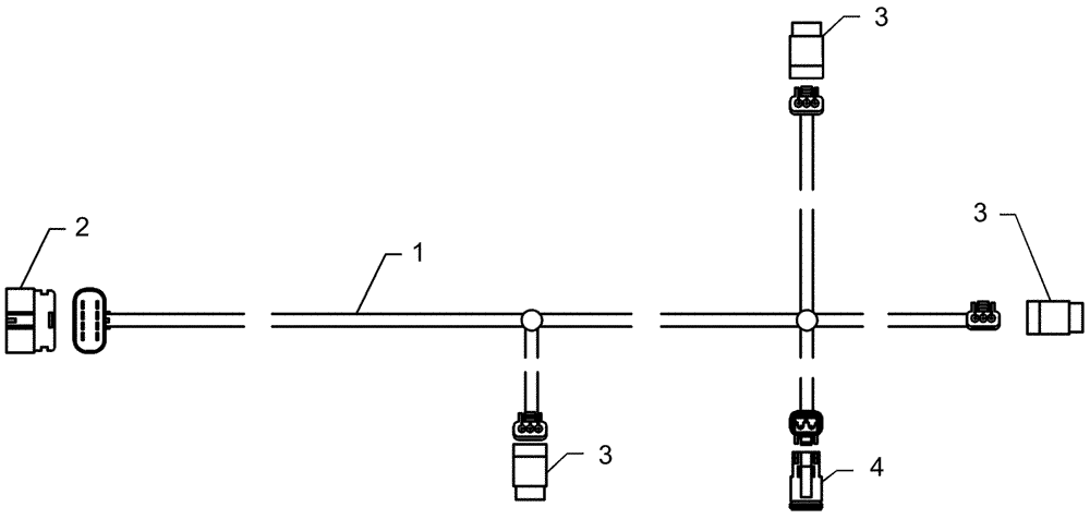 Схема запчастей Case IH 1250 - (55.100.10) - ELECTRICAL - HARNESS, BULK FILL 87575102 - 12, 16 AND 24 ROW ASN Y9S007000 (55) - ELECTRICAL SYSTEMS