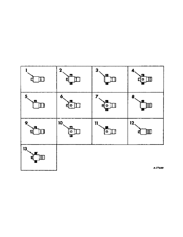 Схема запчастей Case IH 57 - (A-59) - CENTRALIZED LUBRICATION, VALVES 