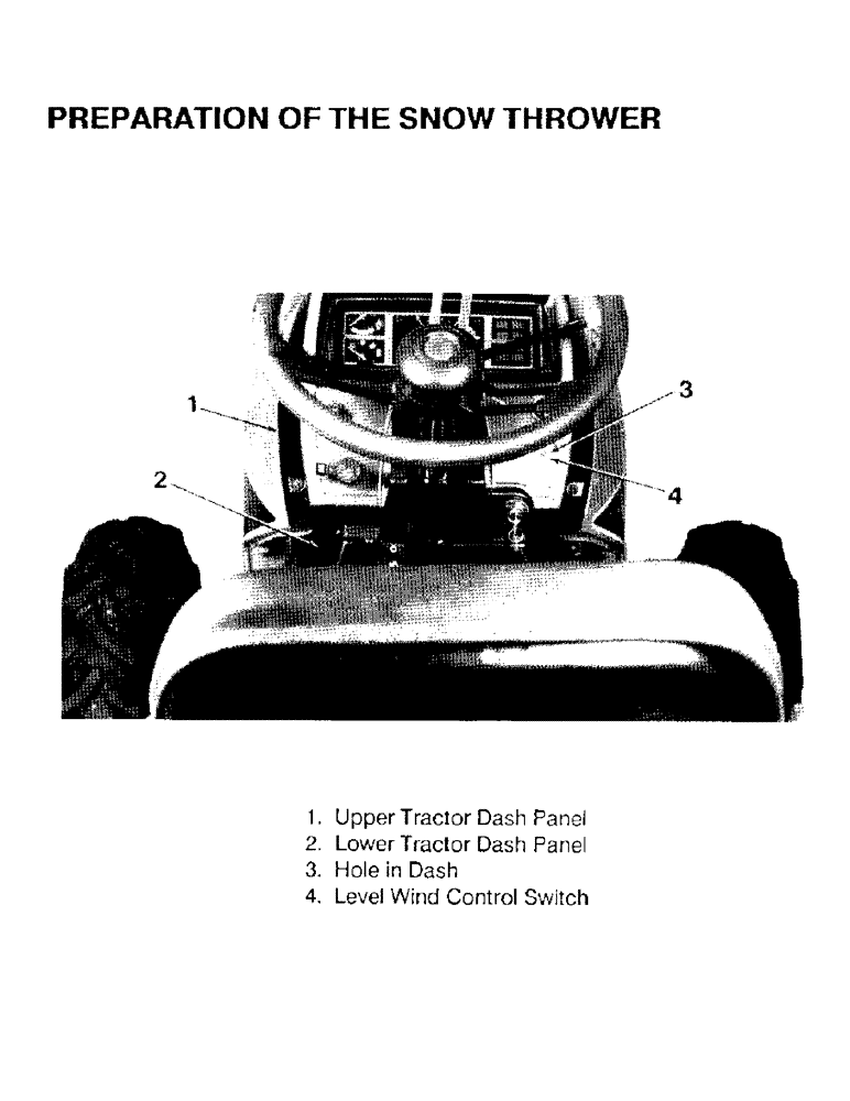 Схема запчастей Case IH ST148 - (19) - PREPARATION OF THE SNOW THROWER 