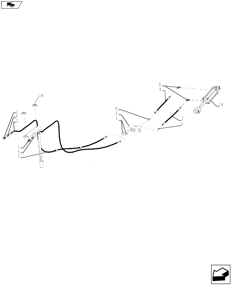 Схема запчастей Case IH 870 - (35.100.12) - CHECK VALVE KIT, STANDARD EQUIPMENT 2011 (35) - HYDRAULIC SYSTEMS