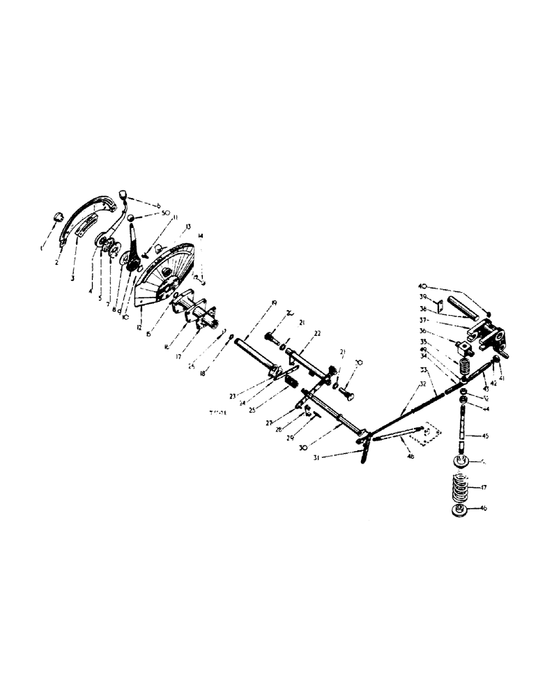 Схема запчастей Case IH 444 - (5-05) - CONTROL LEVERS, HYDRAULIC LIFT ATTACHMENT, VARY TOUCH (08) - HYDRAULICS