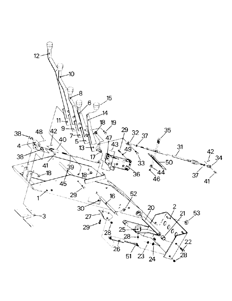 Схема запчастей Case IH ST450 - (01-36) - TILT CONSOLE ASSEMBLY (10) - CAB