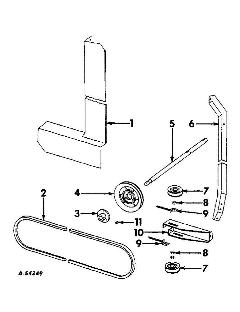 Схема запчастей Case IH 2-PR - (094) - ELEVATOR FAN ATTACHMENT, ADAPTING PARTS (80) - CROP STORAGE/UNLOADING