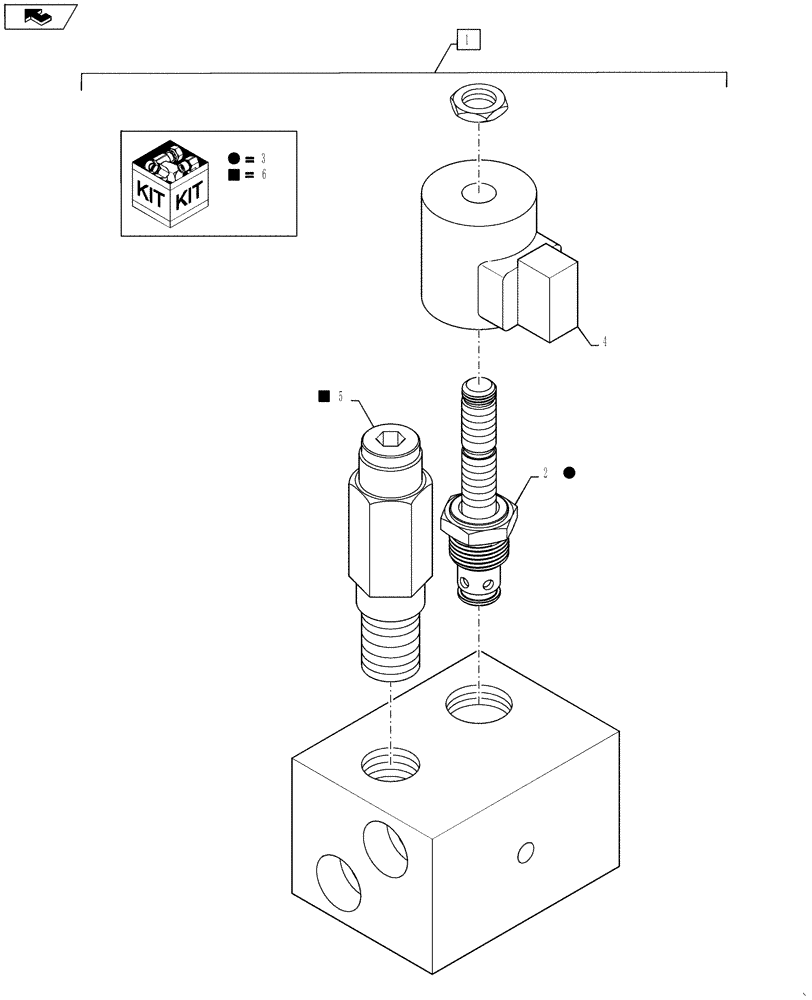 Схема запчастей Case IH 610 - (78.120.03.BB) - PRESSURE WASHER HYDRAULIC CONTROL VALVE (78) - SPRAYING