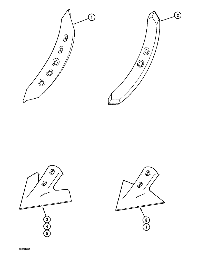 Схема запчастей Case IH 4300 - (9-112) - GROUND WORKING TOOLS (09) - CHASSIS/ATTACHMENTS