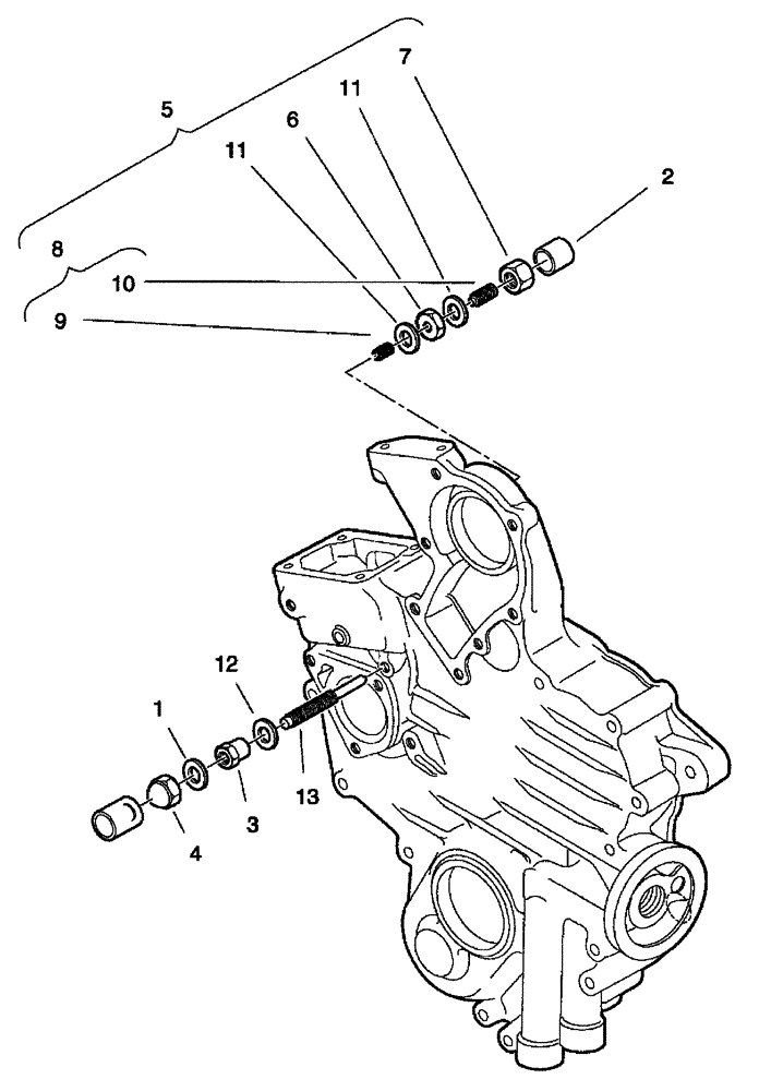 Схема запчастей Case IH SCOUT XL - (10.218.03) - IDLE APPARATUS - DIESEL ENGINE (10) - ENGINE