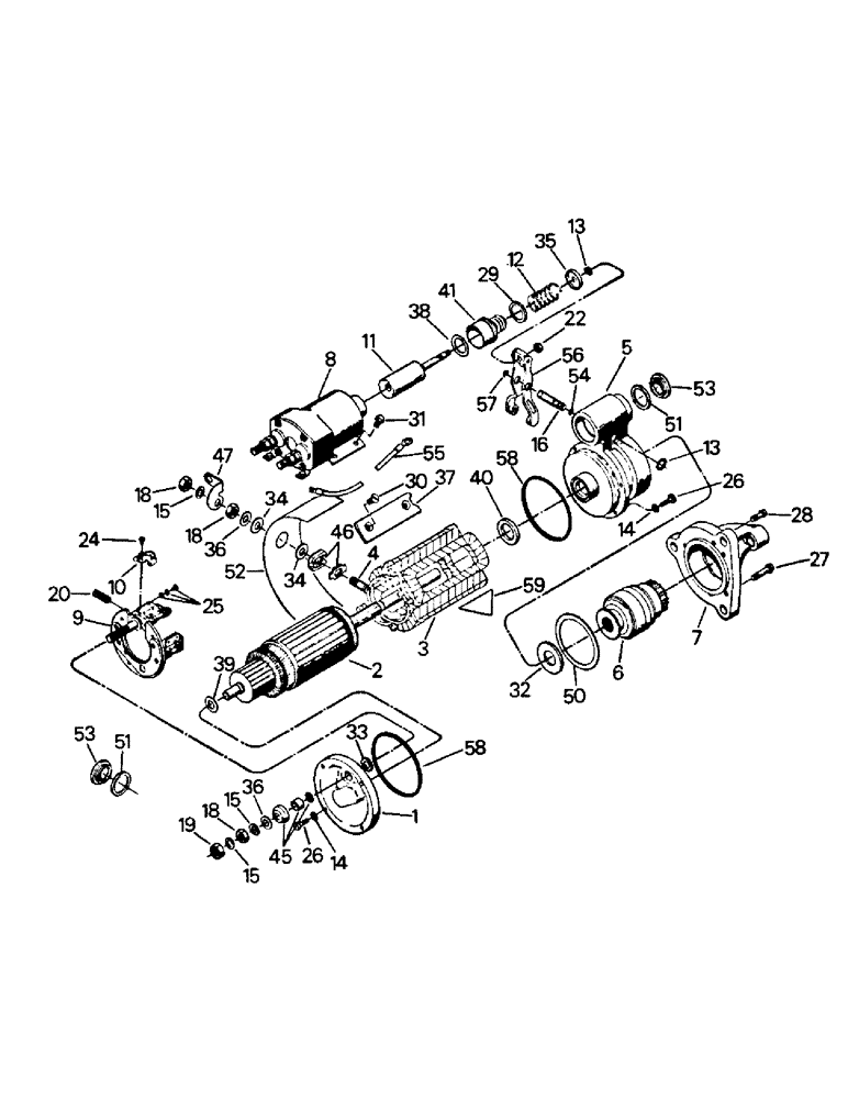Схема запчастей Case IH ST325 - (02-09) - STARTER ASSEMBLY (06) - ELECTRICAL