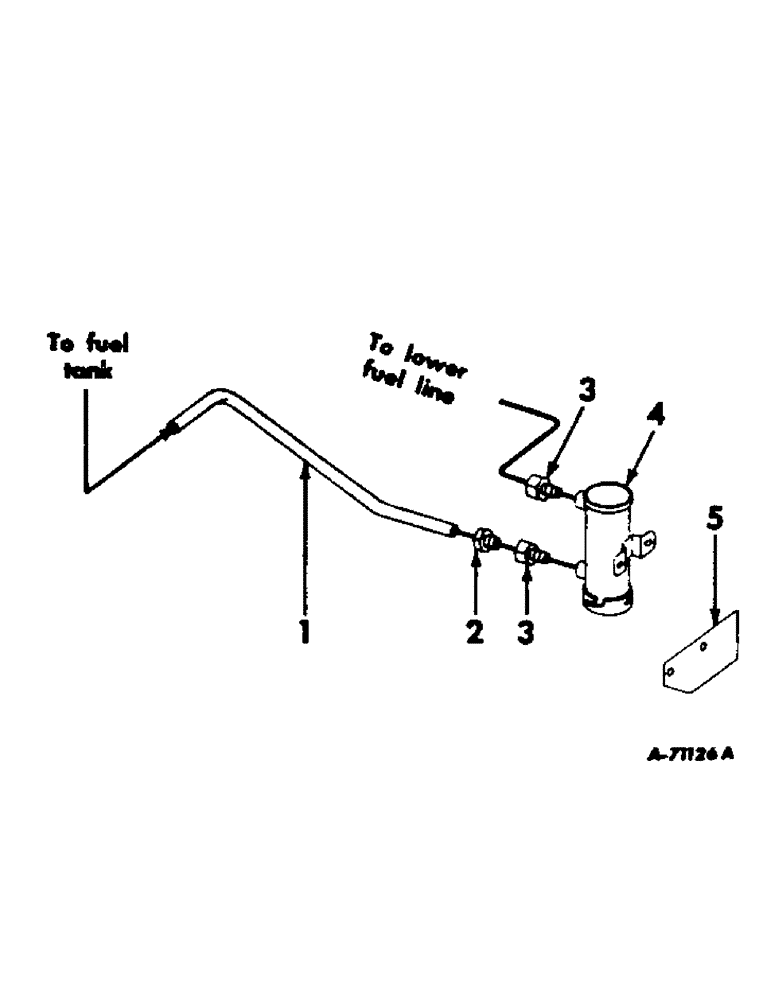 Схема запчастей Case IH 303 - (338) - BD-220 ENGINE, 3-9/16 X 3-11/16, FUEL PUMP, LINE AND SUPPORT, BENDIX (10) - ENGINE