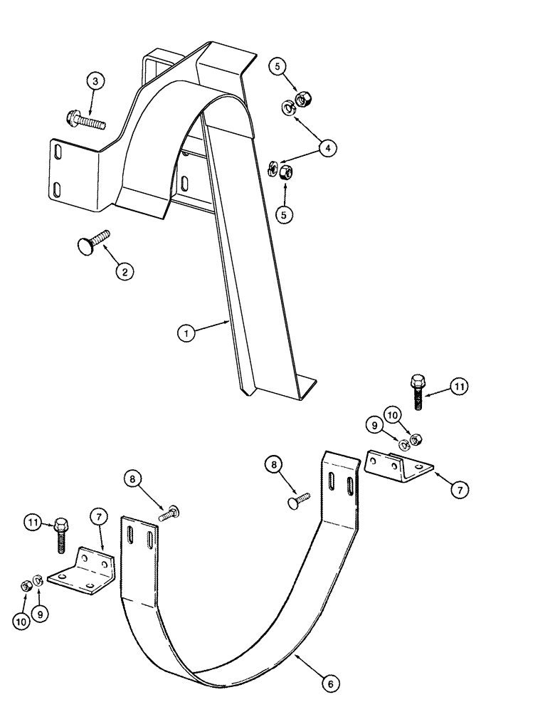 Схема запчастей Case IH CPX420 - (09C-12) - FAN PULLEY GUARDS (15) - HANDLING SYSTEM