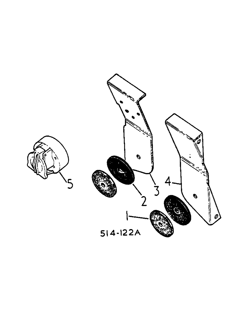 Схема запчастей Case IH 674 - (08-25) - REFLECTOR AND BRACKET (06) - ELECTRICAL