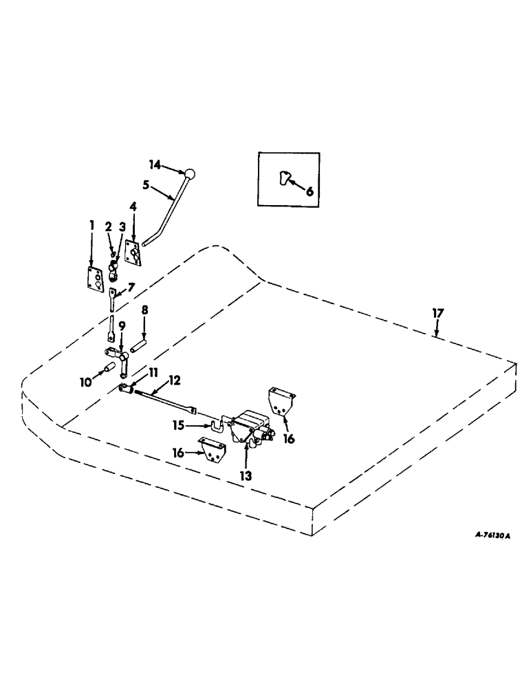 Схема запчастей Case IH 403 - (126) - PLATFORM LIFT CONTROLS (35) - HYDRAULIC SYSTEMS