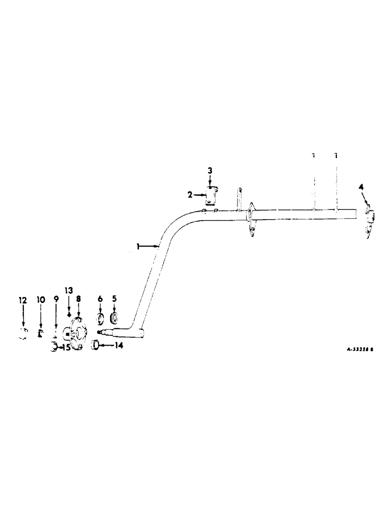 Схема запчастей Case IH 70 - (E-13) - FURROW AXLE 