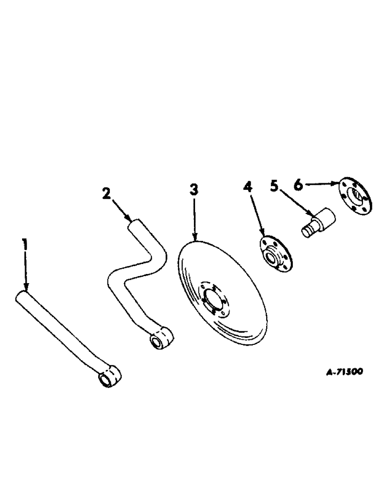 Схема запчастей Case IH 68 - (J-14[A]) - DISK HILLER 13 IN. 