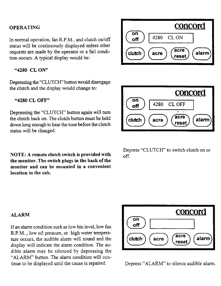 Схема запчастей Case IH 2400 - (C25) - MODEL 100 MONITOR SYSTEM, CONTINUED 