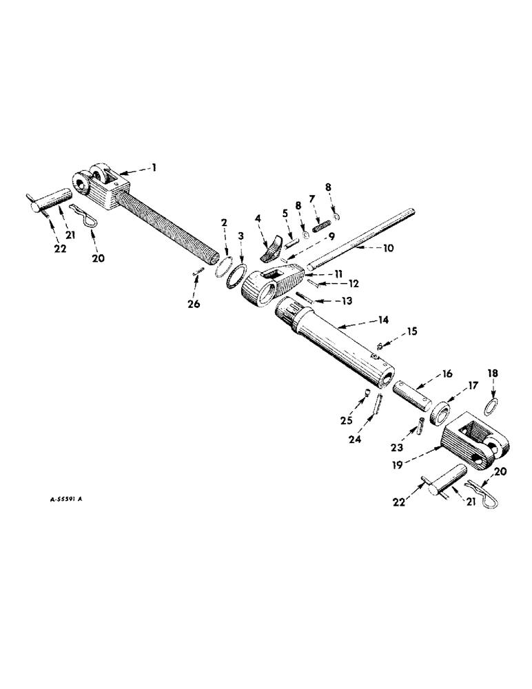 Схема запчастей Case IH 310 - (F-23) - HAND LIFT ATTACHMENT 