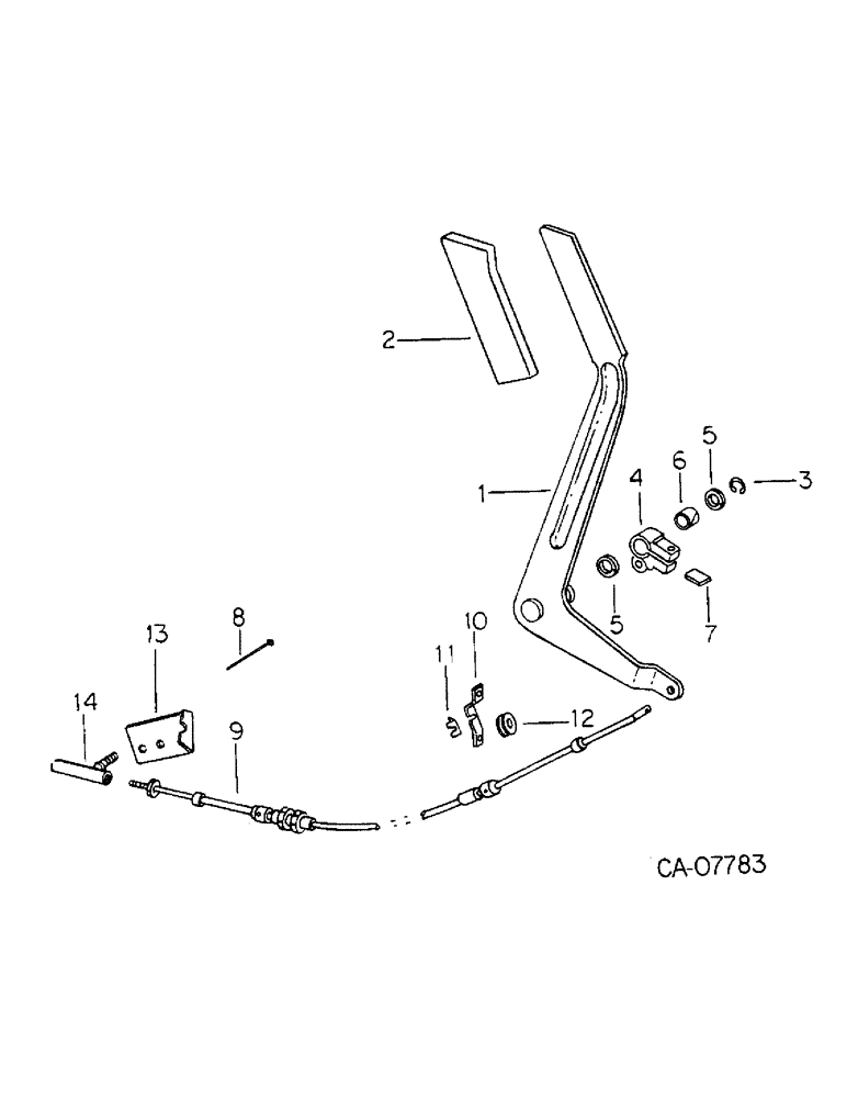 Схема запчастей Case IH 6788 - (12-09) - POWER, GOVERNOR, CHOKE AND FUEL SHUT-OFF CONTROLS Power