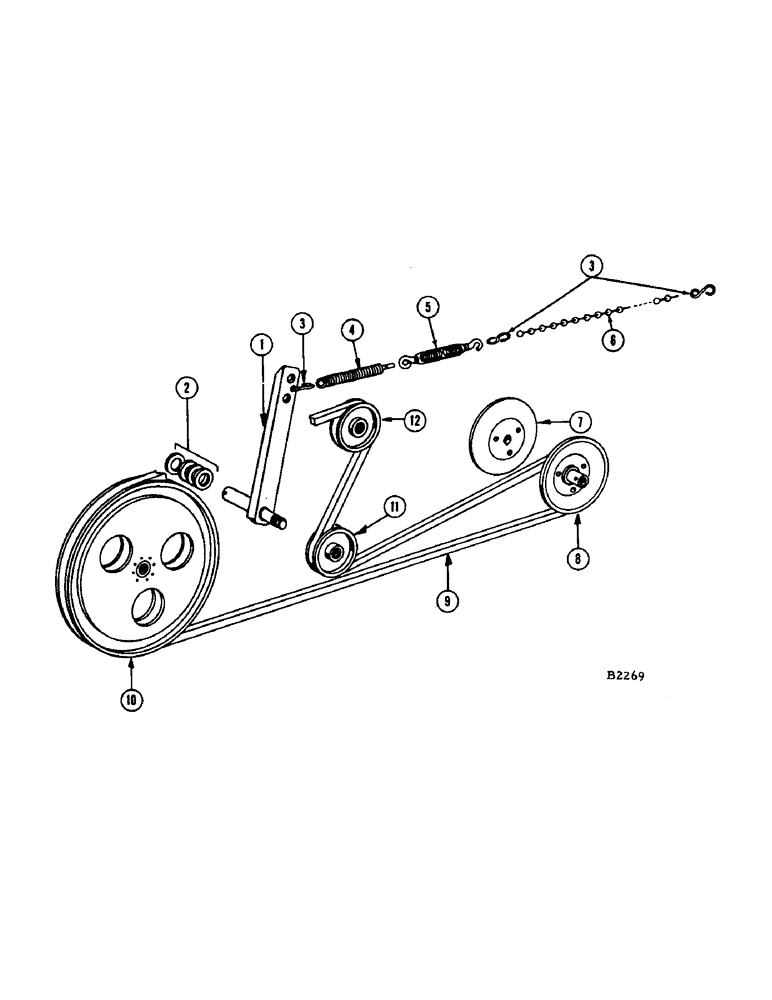Схема запчастей Case IH 960 - (016) - REEL DRIVE (58) - ATTACHMENTS/HEADERS