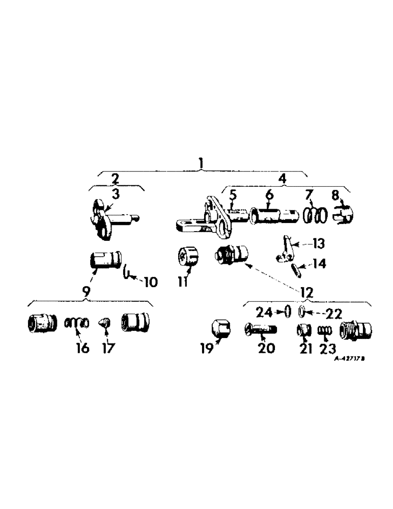 Схема запчастей Case IH 330 - (225) - HYDRAULIC SYSTEM, HYDRAULIC EQUIPMENT, LIST OF PARTS, INTERNATIONAL 330 (07) - HYDRAULIC SYSTEM
