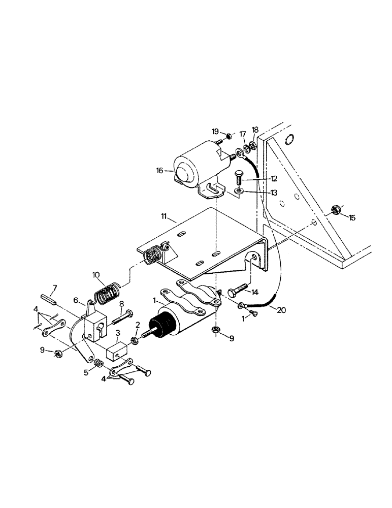 Схема запчастей Case IH CP-1325 - (07-02) - FUEL SHUTOFF, CAT 3406 ENGINE, EARLY STYLE (02) - FUEL SYSTEM