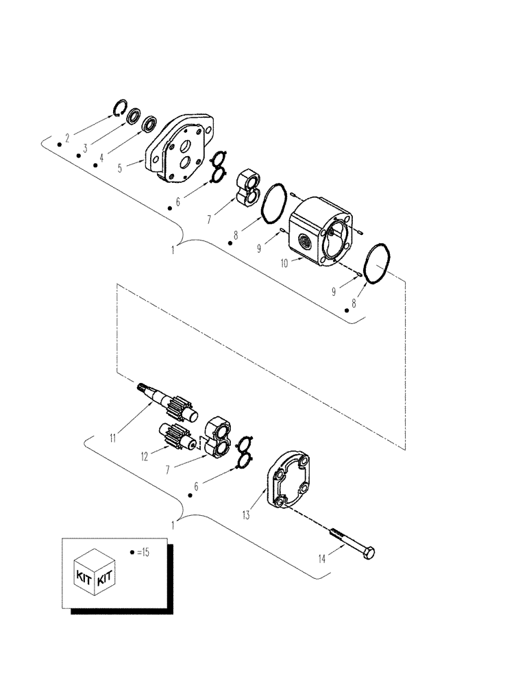 Схема запчастей Case IH STX480 - (02-06) - HYDRAULIC FAN MOTOR ASSY, BSN Z6F100996 (02) - ENGINE