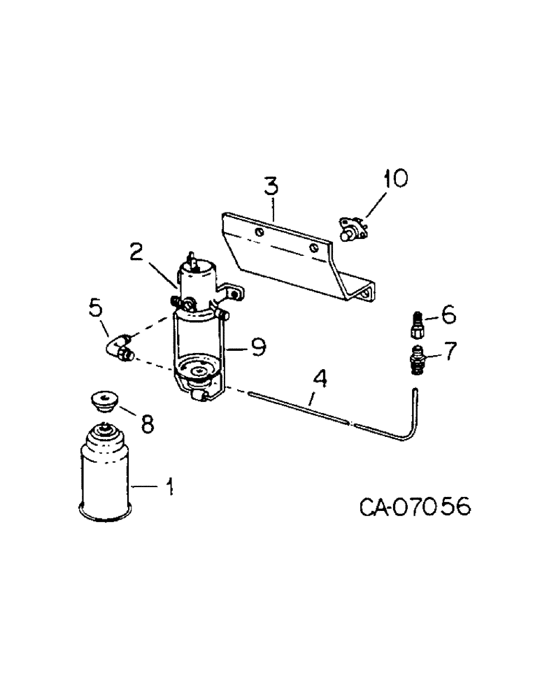 Схема запчастей Case IH 6788 - (12-10) - POWER, ETHER STARTING Power