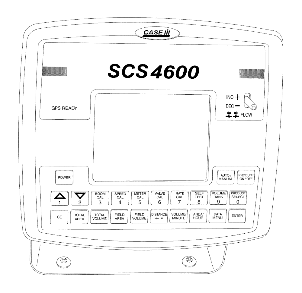 Схема запчастей Case IH 810 - (13-004[01]) - CONTROLLER, SCS4600 (06) - ELECTRICAL