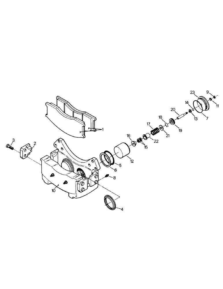 Схема запчастей Case IH KP-525 - (05-02) - SERVICE BRAKE ASSEMBLY (5.1) - BRAKES