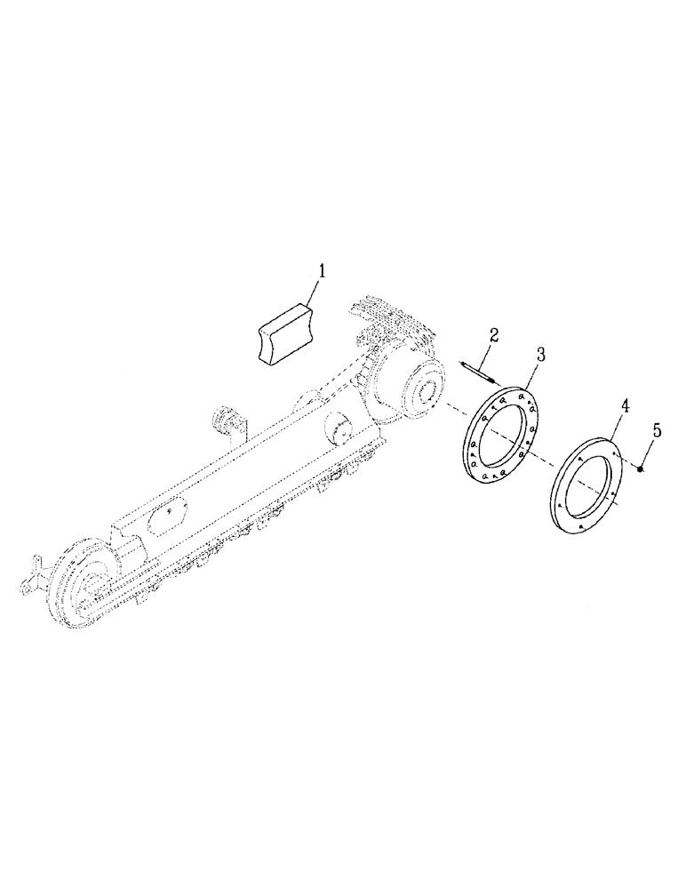 Схема запчастей Case IH 7700 - (A10-08) - STABILITY KIT, 7000 Mainframe & Functioning Components