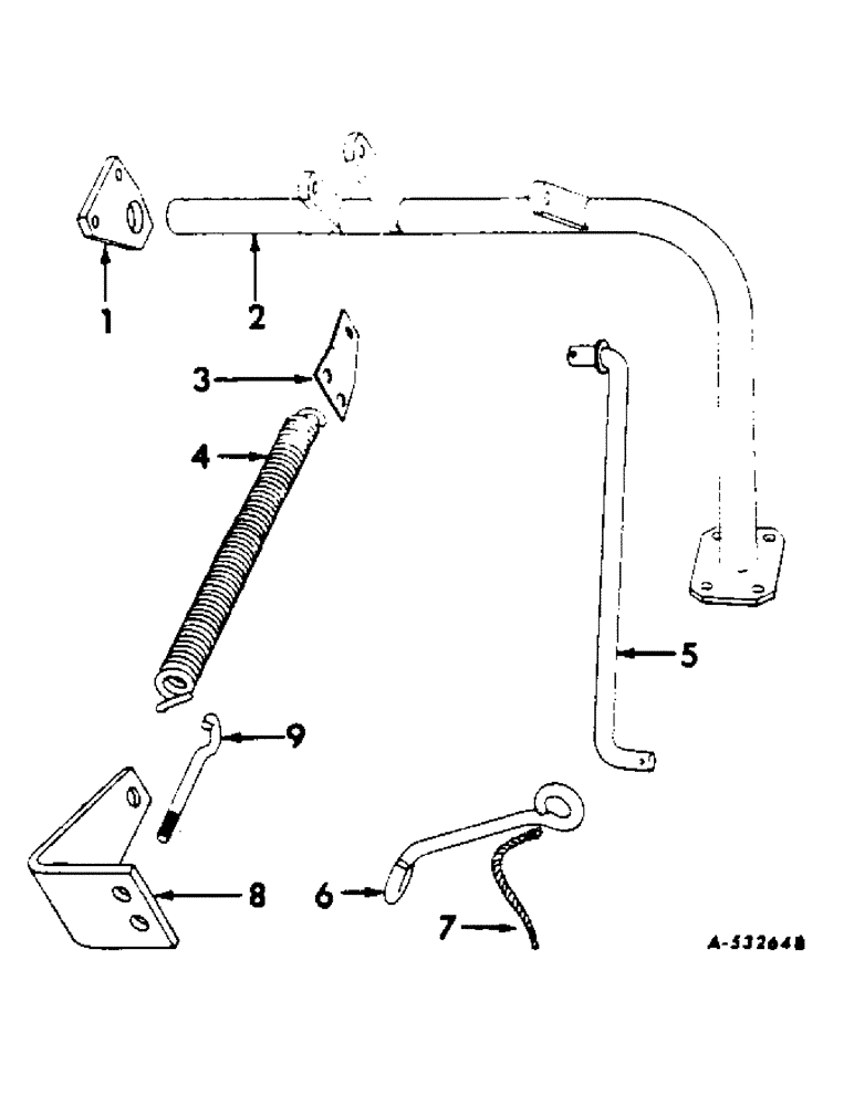 Схема запчастей Case IH 60 - (D-14) - LAND AXLE AND PITMAN LINK 