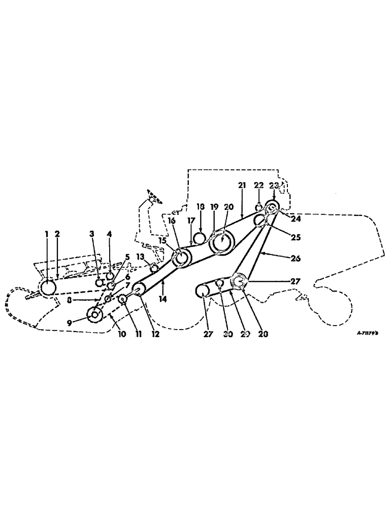 Схема запчастей Case IH 403 - (011) - BELT, CHAIN, SHEAVE AND SPROCKET DIAGRAM, LEFT SIDE (05) - SERVICE & MAINTENANCE