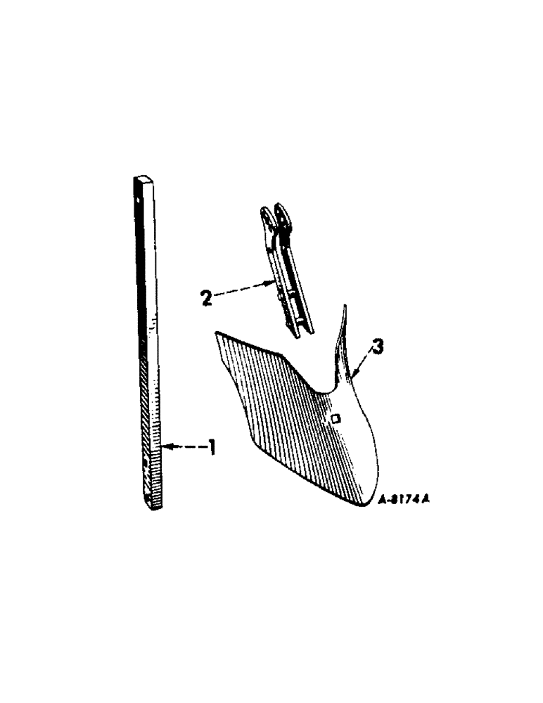 Схема запчастей Case IH 1269 - (AL-10) - IRRIGATING SHOVELS 
