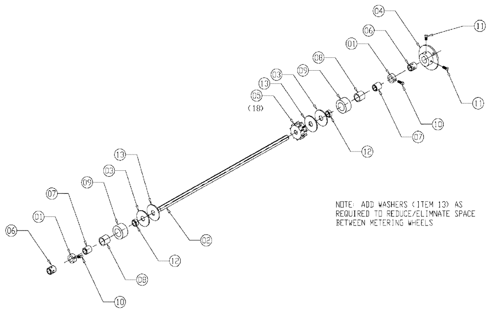 Схема запчастей Case IH 810 - (03-002) - CO-AP WHEELS MID RATE CO-AP Wheels