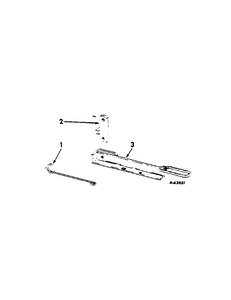 Схема запчастей Case IH 411 - (V-21) - CYLINDER ANCHOR AND SUPPORT 