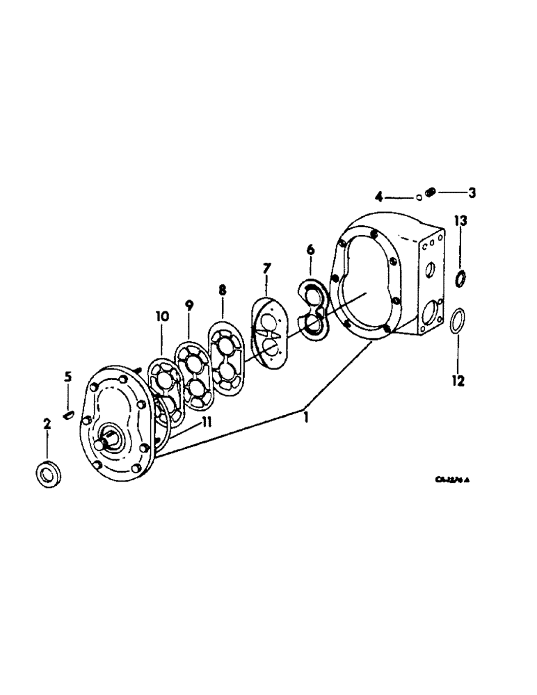 Схема запчастей Case IH 2400 - (10-24) - HYDRAULICS, HYDRAULIC GEAR PUMP, CESSNA (07) - HYDRAULICS